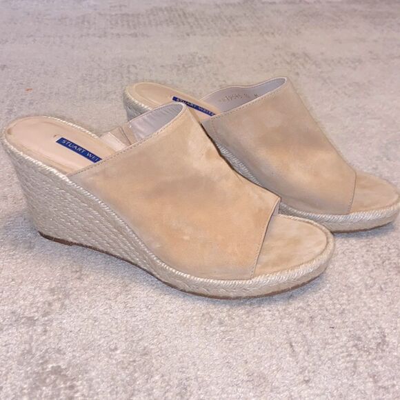 Stuart Weitzman Marabella Slide Espadrille Sandal‎ - Picture 3 of 9